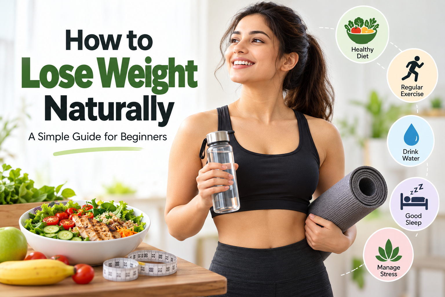 How to Lose Weight Naturally: A Simple Guide for Beginners